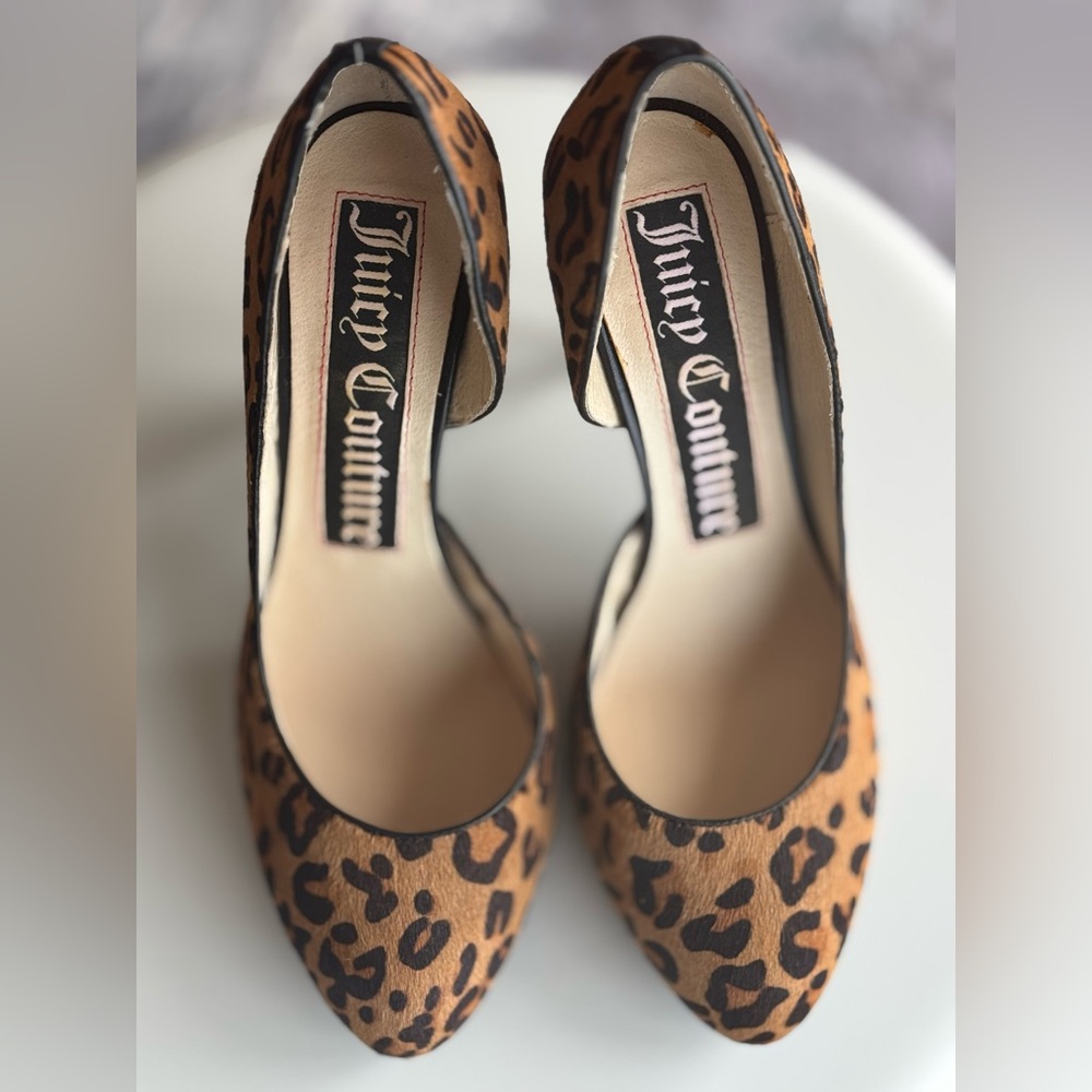 Juicy Couture, pre-owned high heels, very good condition!